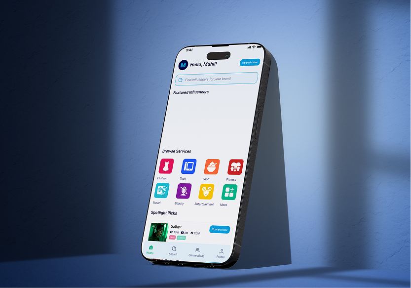 UI/UX design project